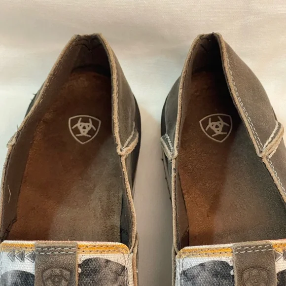Ariat Cruiser Natural Taupe Buffalo Print Sz: 8.5 - Picture 5 of 8
